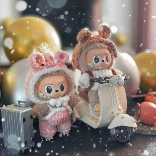 Mini Electric Motorcycle for Dolls (With Lights & Music)