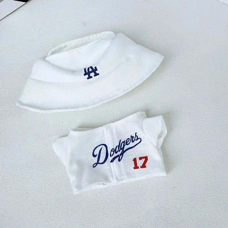 Athletic Fashion Pack for Labubu Dolls (Baseball Jacket Style)