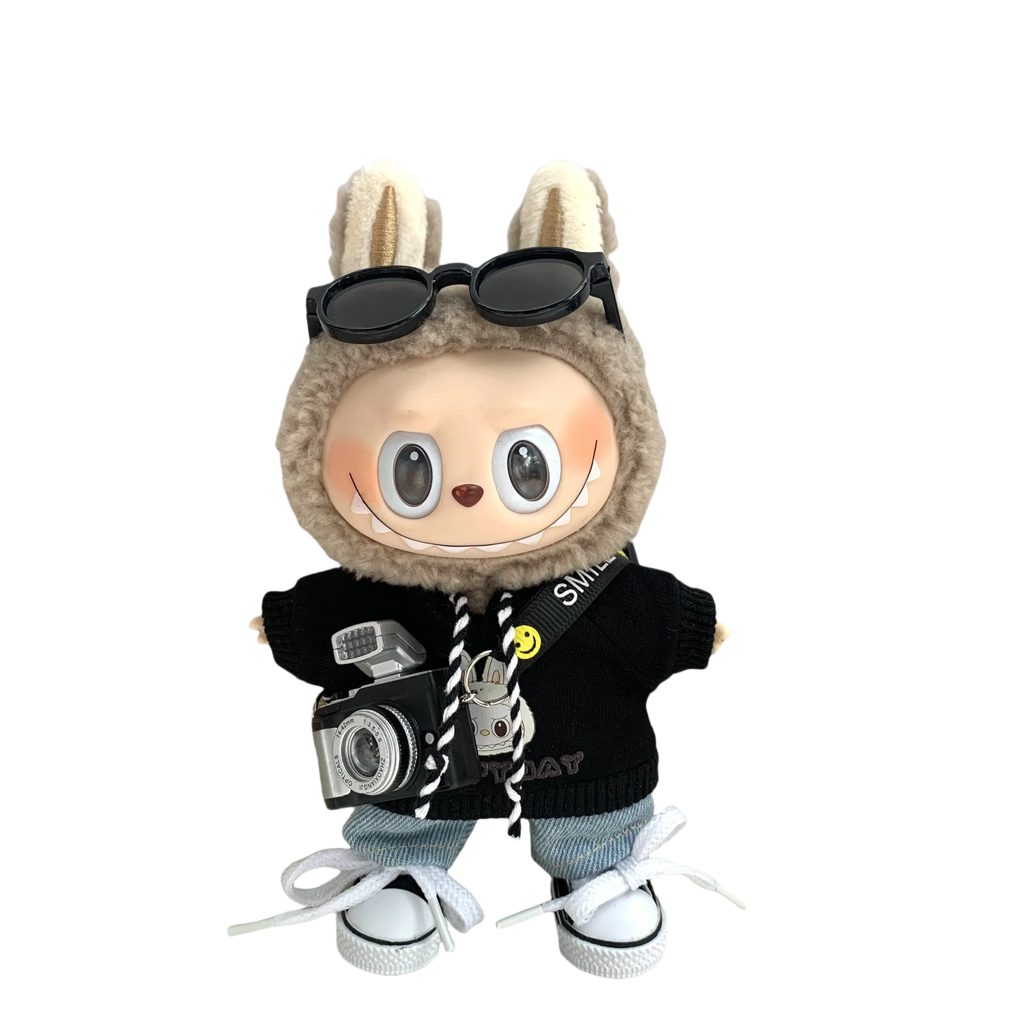 K-pop Inspired Outfit with Accessories – Fits Plush & Vinyl Figures