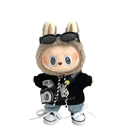 K-pop Inspired Outfit with Accessories – Fits Plush & Vinyl Figures