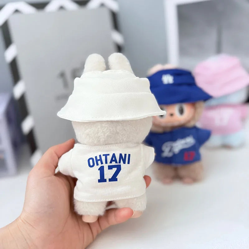 Athletic Fashion Pack for Labubu Dolls (Baseball Jacket Style)