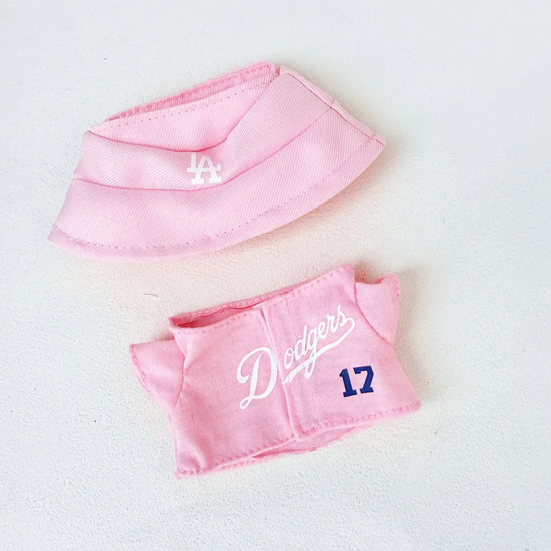 Athletic Fashion Pack for Labubu Dolls (Baseball Jacket Style)