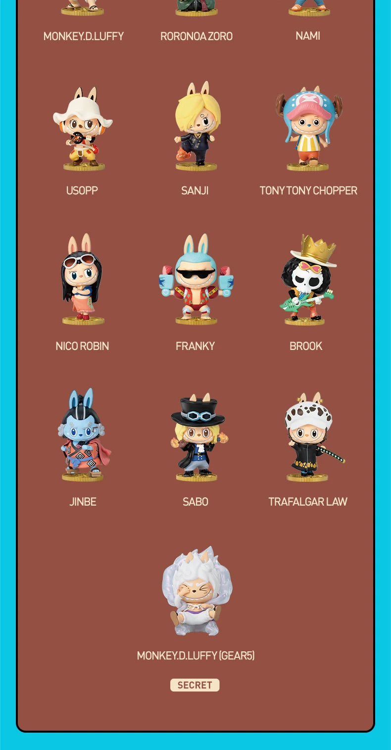 THE MONSTERS × One Piece – Official Blind Box Mystery Figure