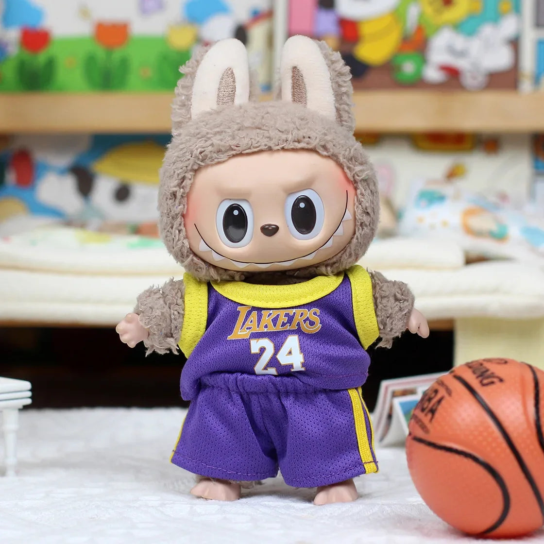 Sportswear Set for 17cm Plush Dolls