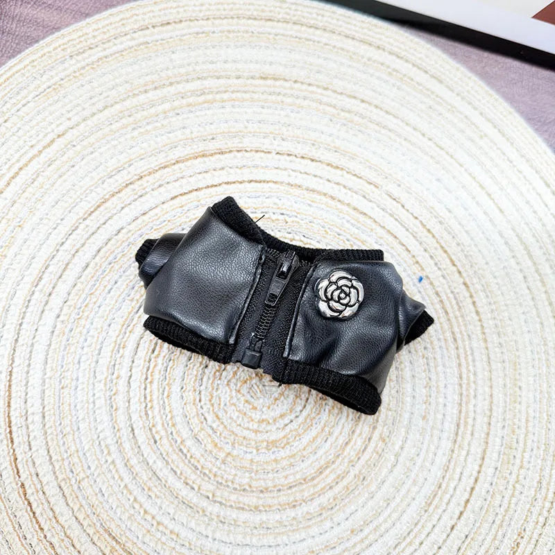 Lu³ – Plush Doll Outfit: Leather Party Set (Cool + Sweet Edition)