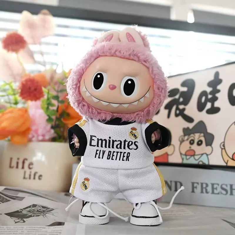 Sportswear Set for 17cm Plush Dolls