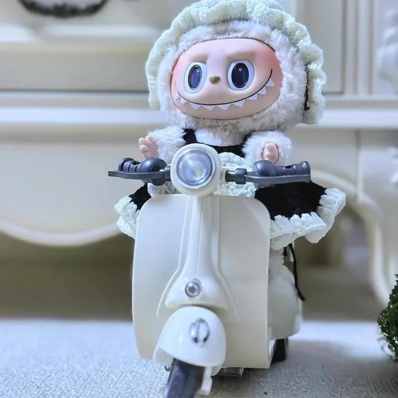 Mini Electric Motorcycle for Dolls (With Lights & Music)
