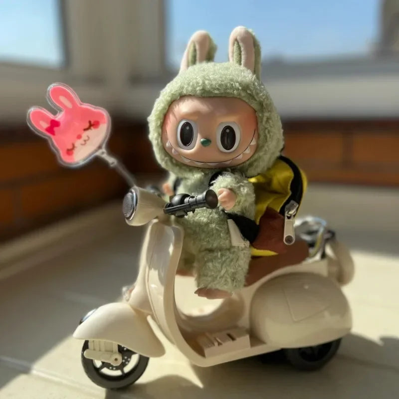 Mini Electric Motorcycle for Dolls (With Lights & Music)