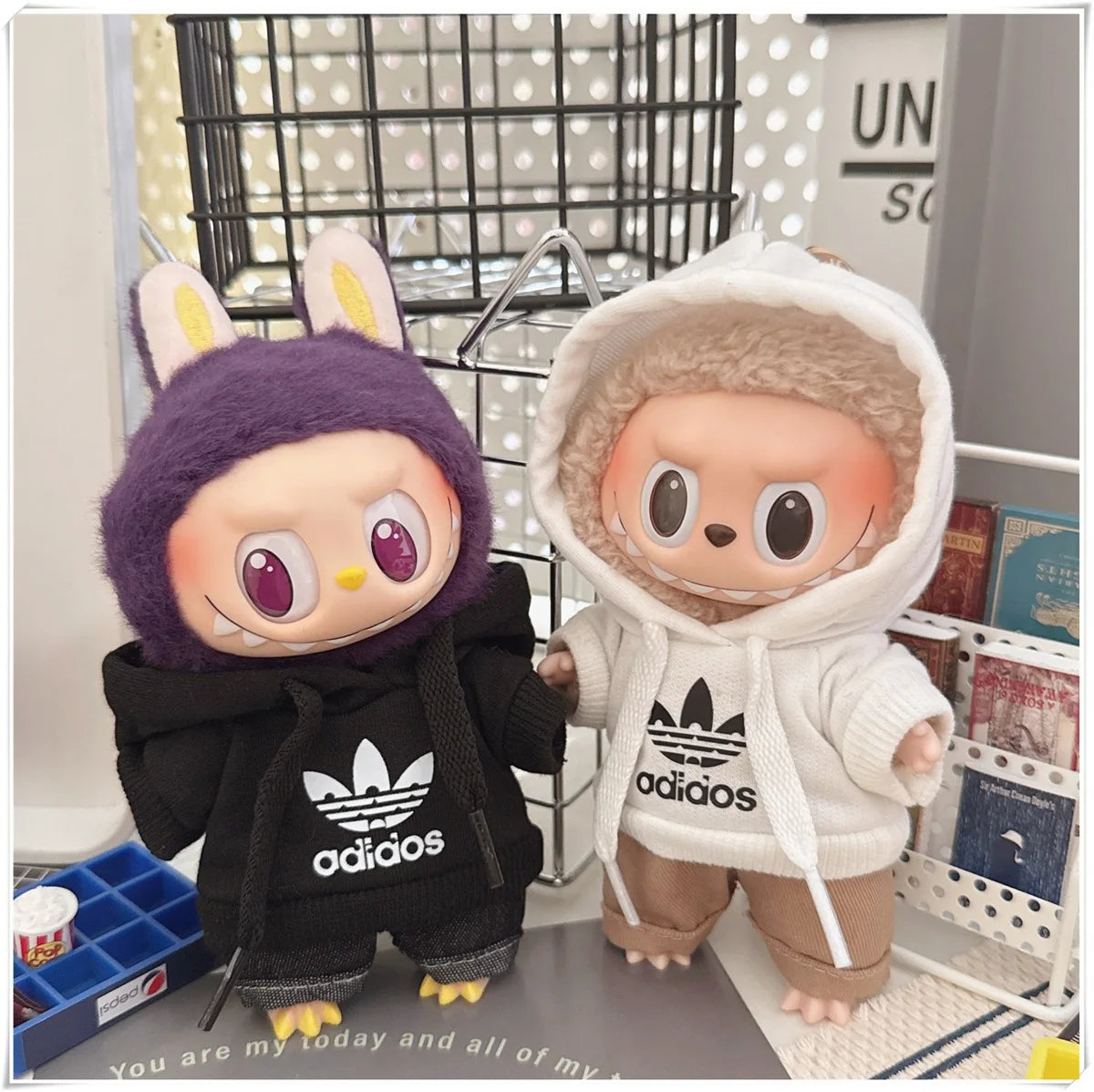 Trendy Hoodie & Pants Set for 15–17cm Dolls