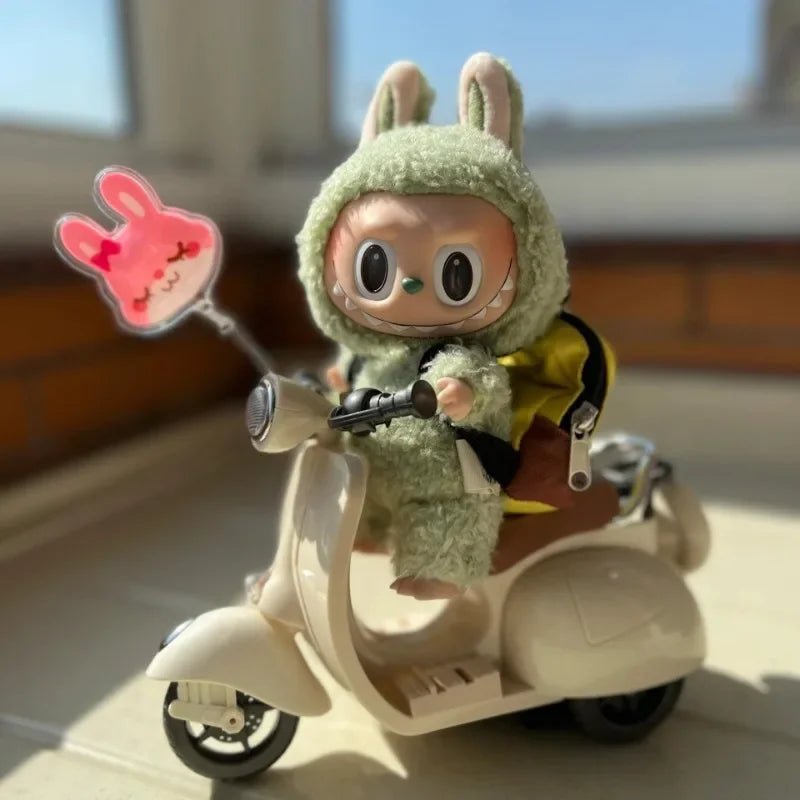 Mini Electric Motorcycle for Dolls (With Lights & Music)