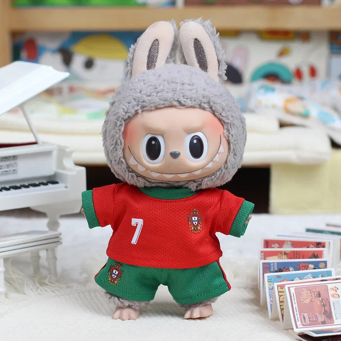 Sportswear Set for 17cm Plush Dolls