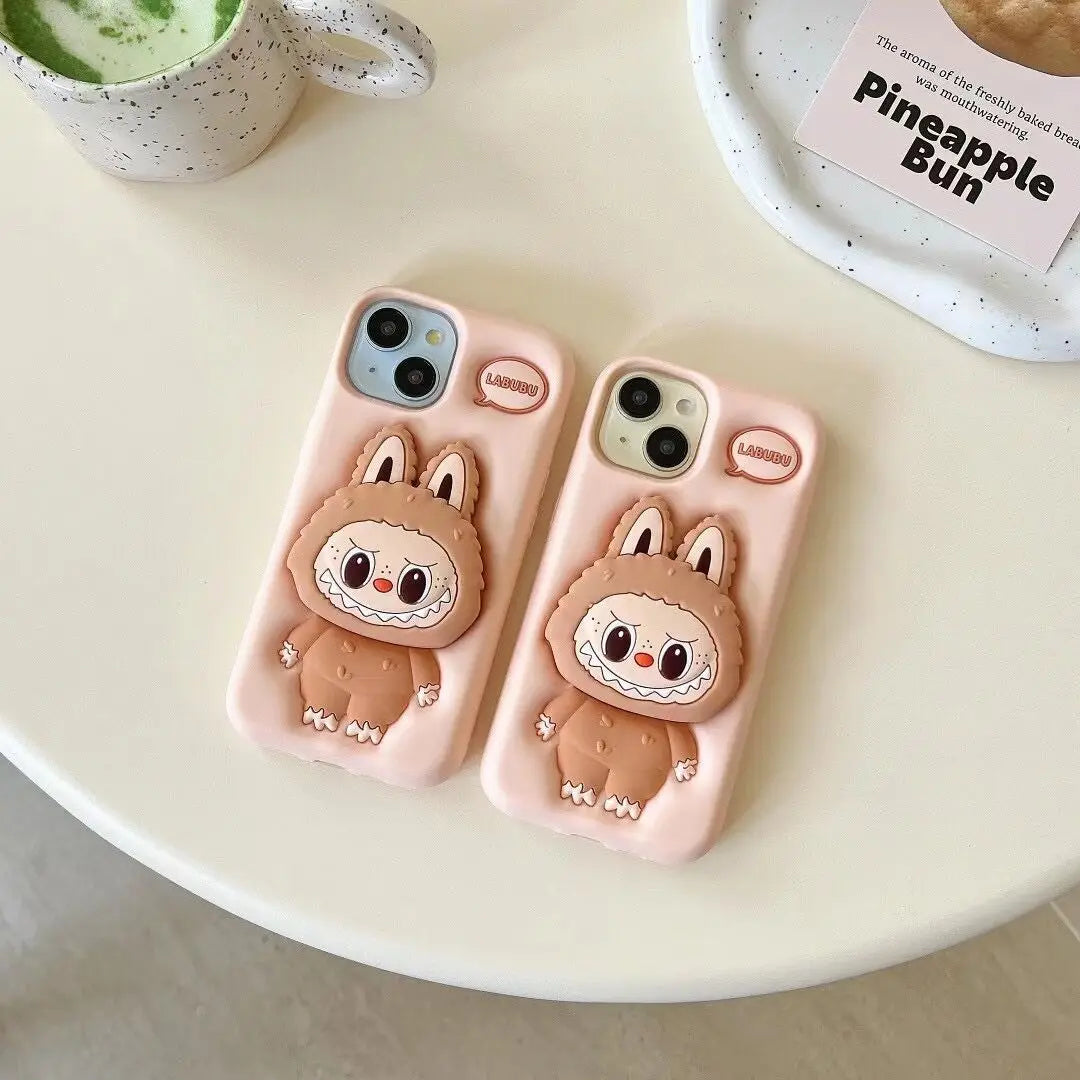 Cute Monster Doll iPhone Case – Shockproof Cover