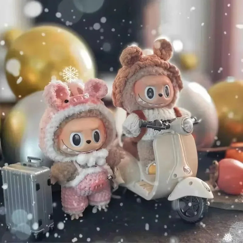 Mini Electric Motorcycle for Dolls (With Lights & Music)