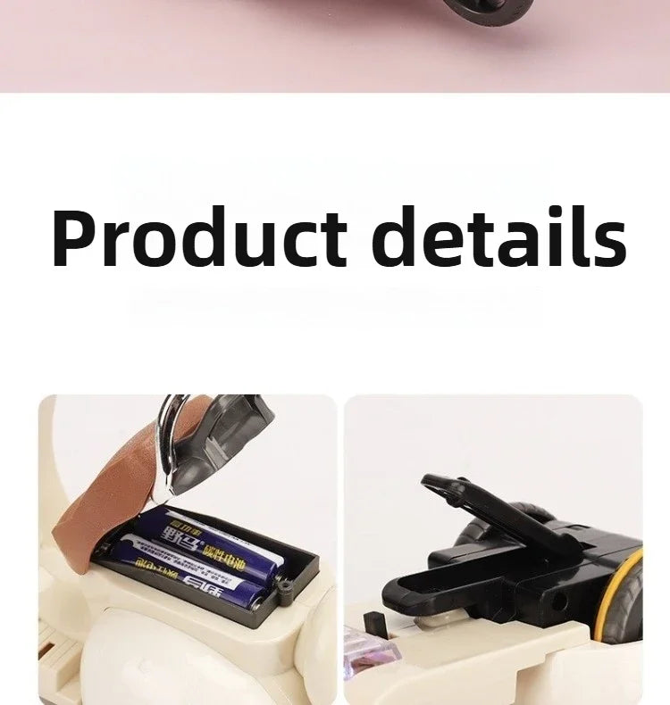 Mini Electric Motorcycle for Dolls (With Lights & Music)