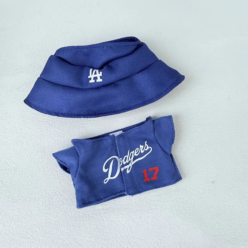 Athletic Fashion Pack for Labubu Dolls (Baseball Jacket Style)