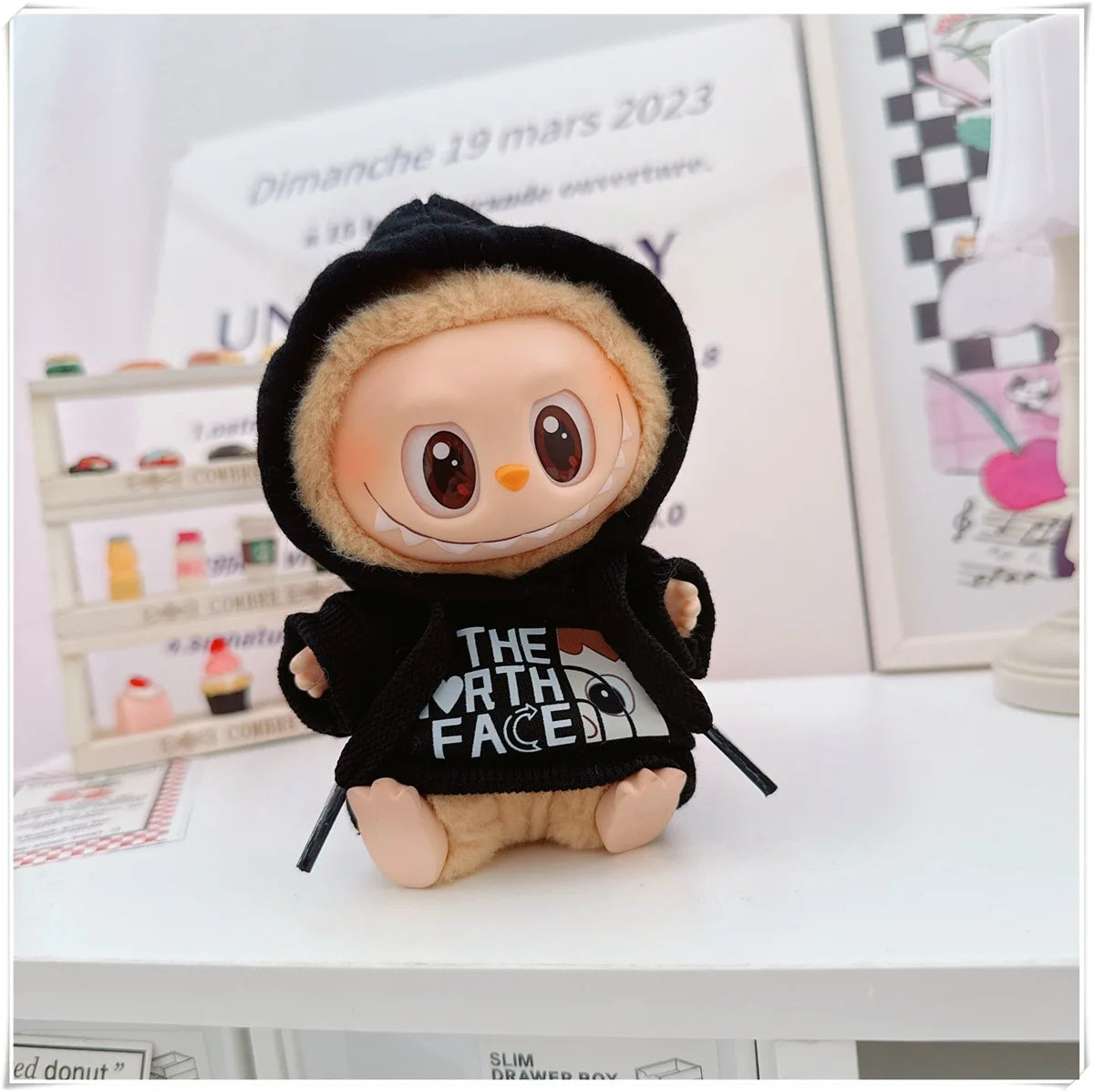 Trendy Hoodie & Pants Set for 15–17cm Dolls