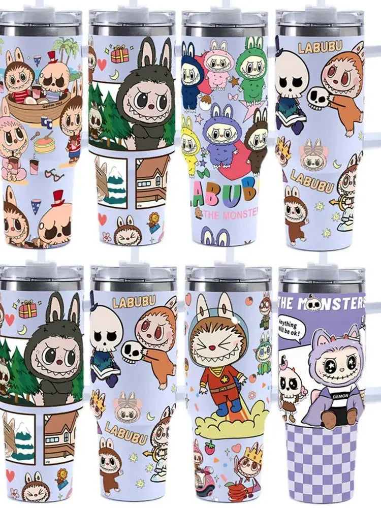 40oz Premium Stainless Steel Tumbler with Straw & Lid (Handgrip Design – BPA-Free)