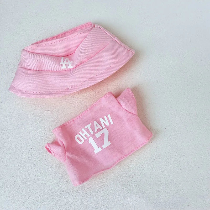 Athletic Fashion Pack for Labubu Dolls (Baseball Jacket Style)